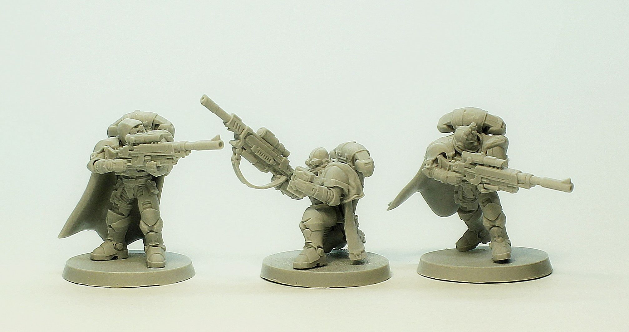 Space Marines разведывательный отряд. 3в миниатюры.