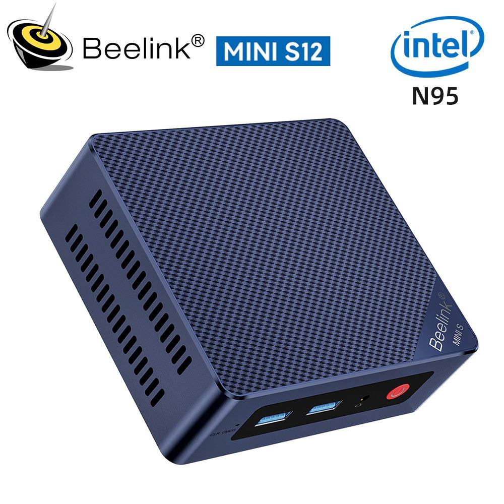 BeelinkМини-ПКМиниПКBeelinkMINIS12(IntelN95,RAM8ГБ,SSD256ГБ,IntelHDGraphics,),темно-синий