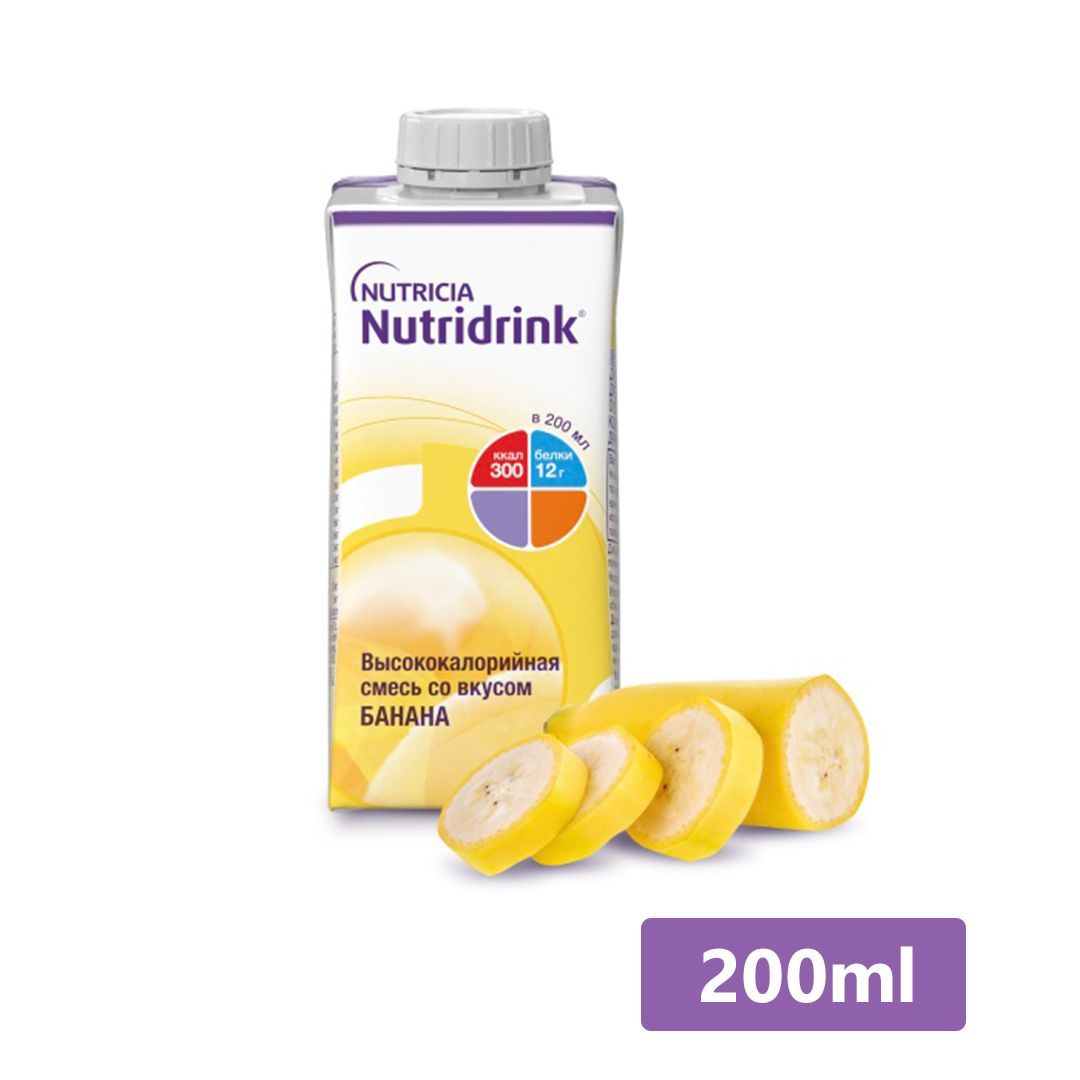 Нутридринкдиетическоепитание/Nutridrinkсовкусомбанана,200мл