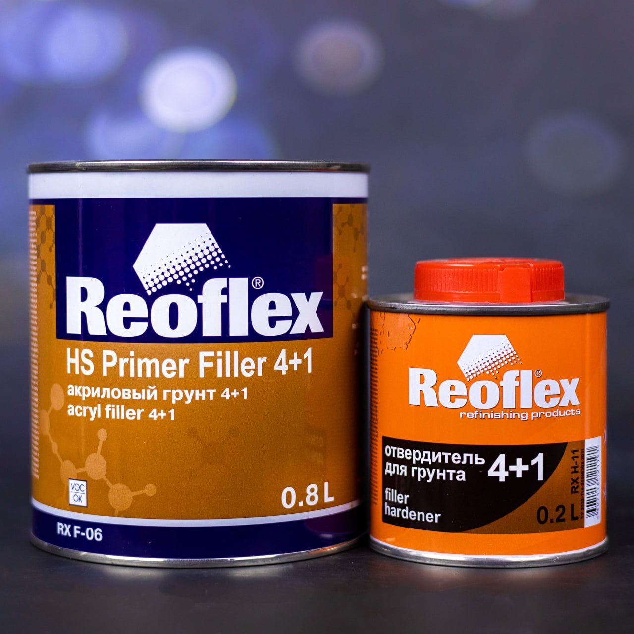 Hs primer filler. Reoflex HS primer Filler 4+1. Reoflex RX F-02. Reoflex эпоксидный грунт однокомпонентный. Грунт эпоксидный JETAPRO Reoflex/6 2k 800 мл.