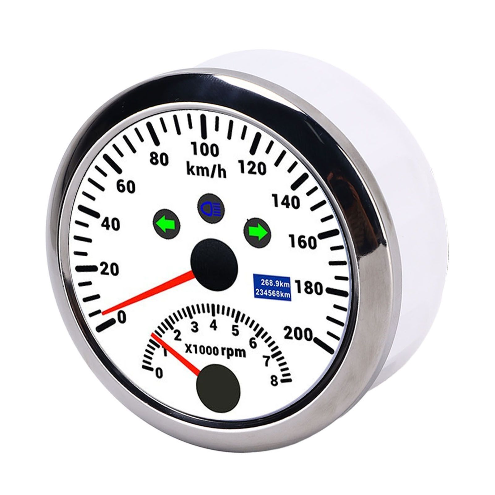 Universal Motorcycle Digital Gauge Speedometer tachometer