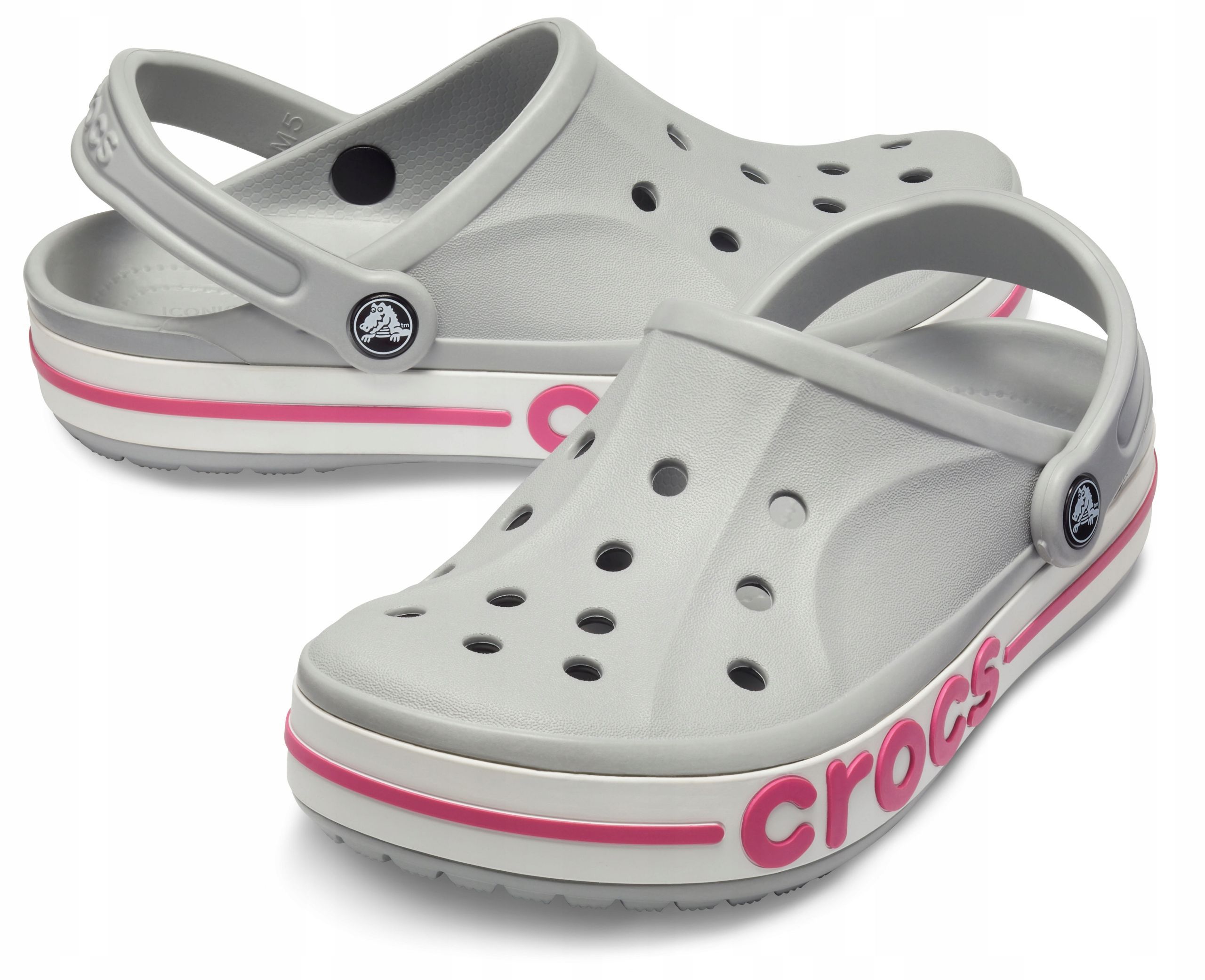 Белые сабо Crocs Bayaband Clog