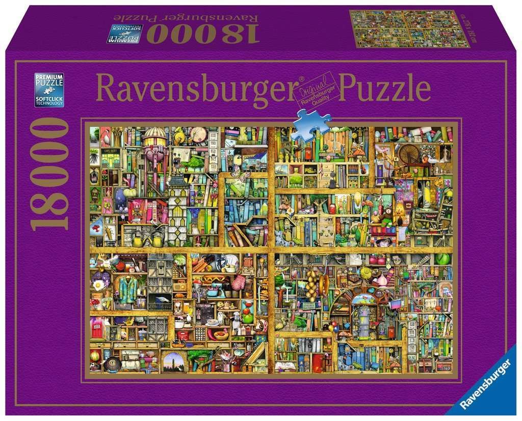 ПазлRavensburger18000Волшебныйкнижныйшкаф,арт.17825