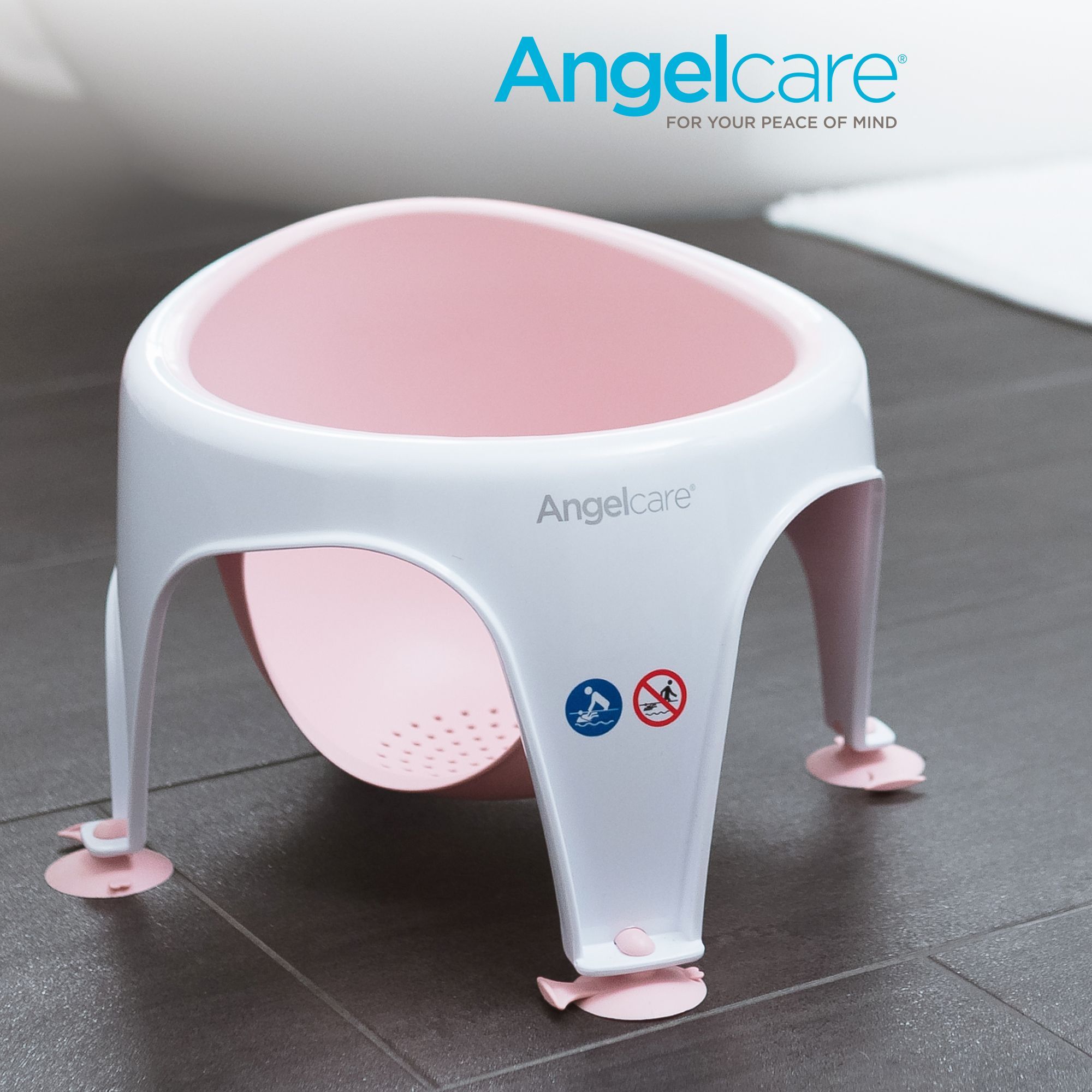 Сиденье для купания детей Angelcare Bath Ring, светло-розовый