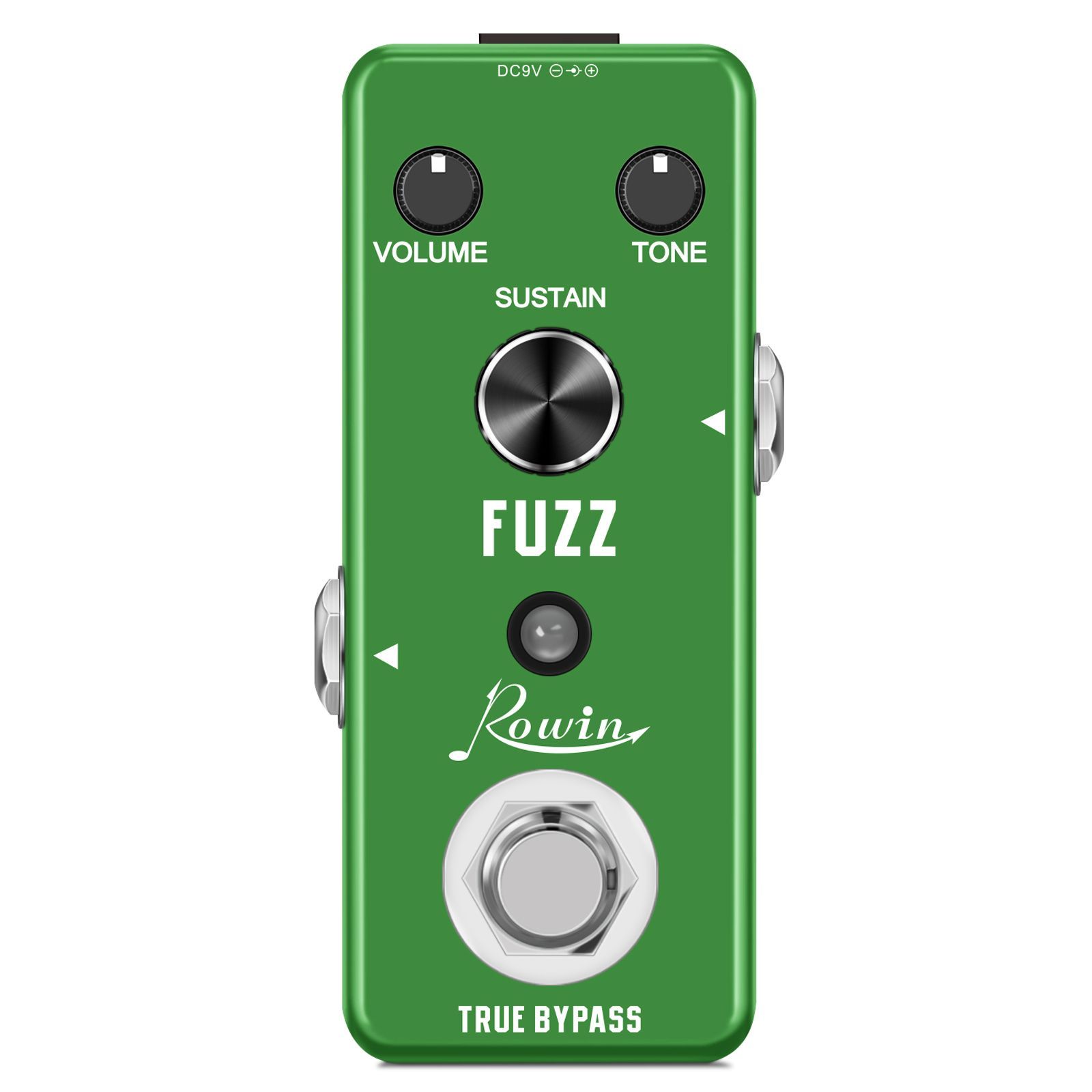 ROWIN LEF-306 Гитара Fuzz эффект педали истинного обходного полного металлического корпуса