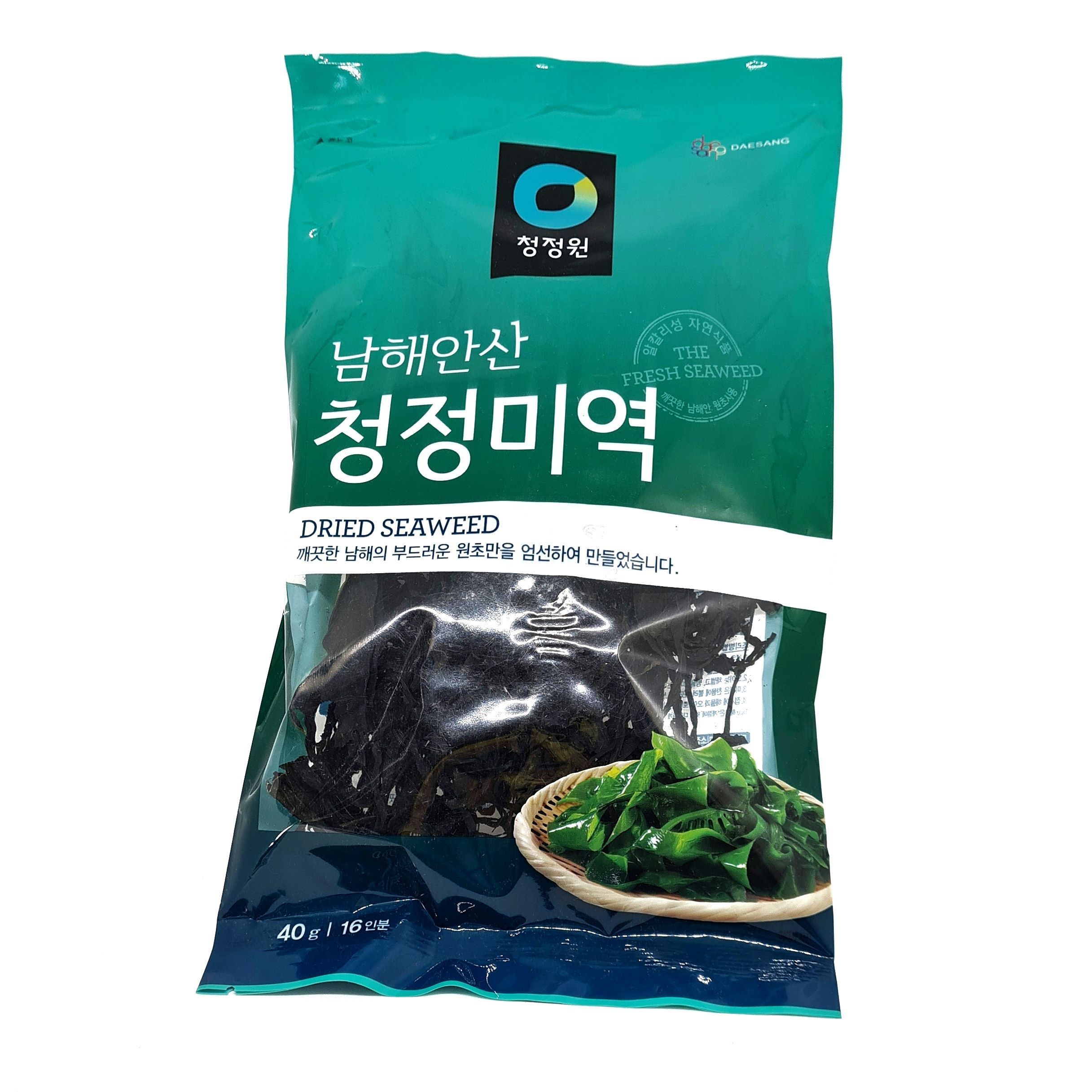 Daesang Dried Seaweed - корейская морская капуста для супов и салатов  (40гр.) - купить с доставкой по выгодным ценам в интернет-магазине OZON  (1014326948)