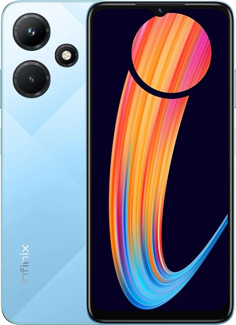 Infinix Смартфон Hot 30i Ростест (EAC) 4/64 ГБ, голубой