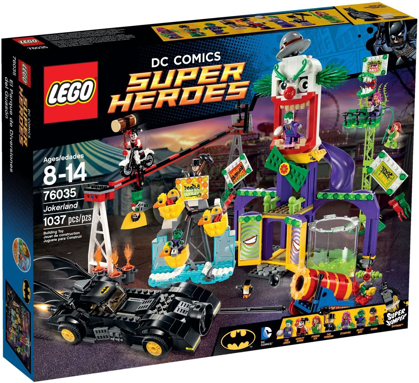 Конструктор LEGO DC Comics Super Heroes 76035 Джокерлэнд