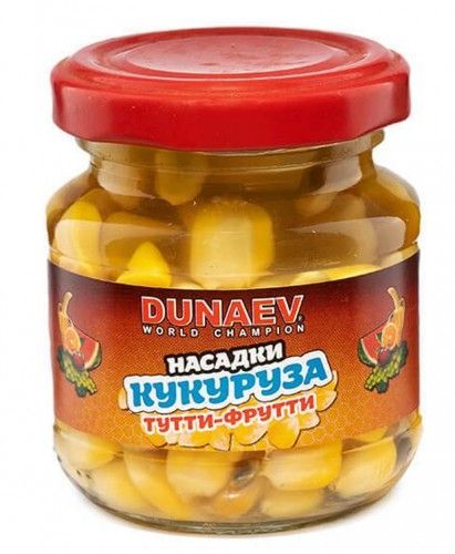 Насадки Dunaev КУКУРУЗА 0.10л ТУТТИ ФРУТТИ (банка: стекло)