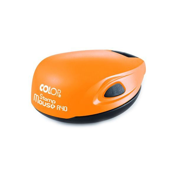 Оснастка для печати карманная Colop Stamp Mouse R40, цвет ОРАНЖЕВЫЙ НЕОН