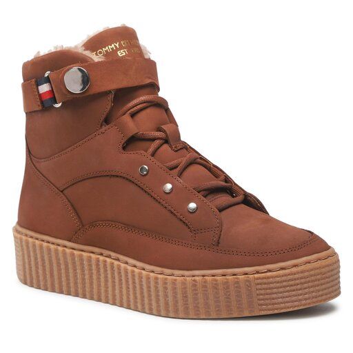 Cozy warm lined boot tommy hilfiger sales