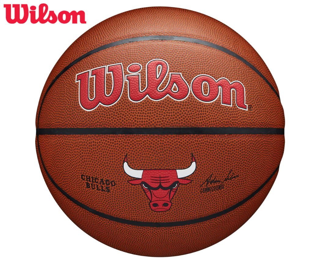 Баскетбольный мяч WILSON NBA Chicago Bulls Original №7