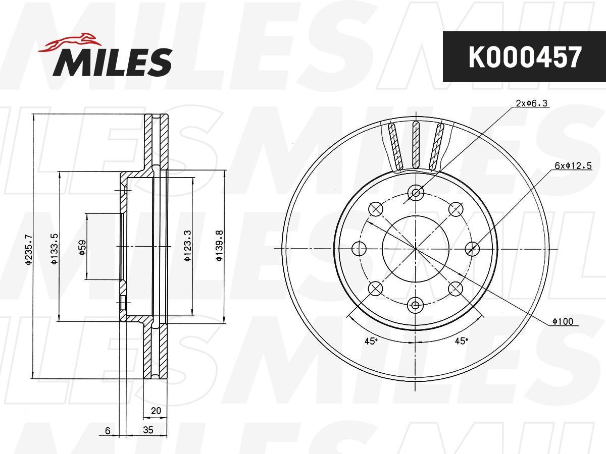 Miles каталог запчастей