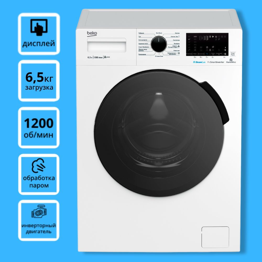 Стиральная Машина Beko Steamcure Wsre7h646xwpti Купить