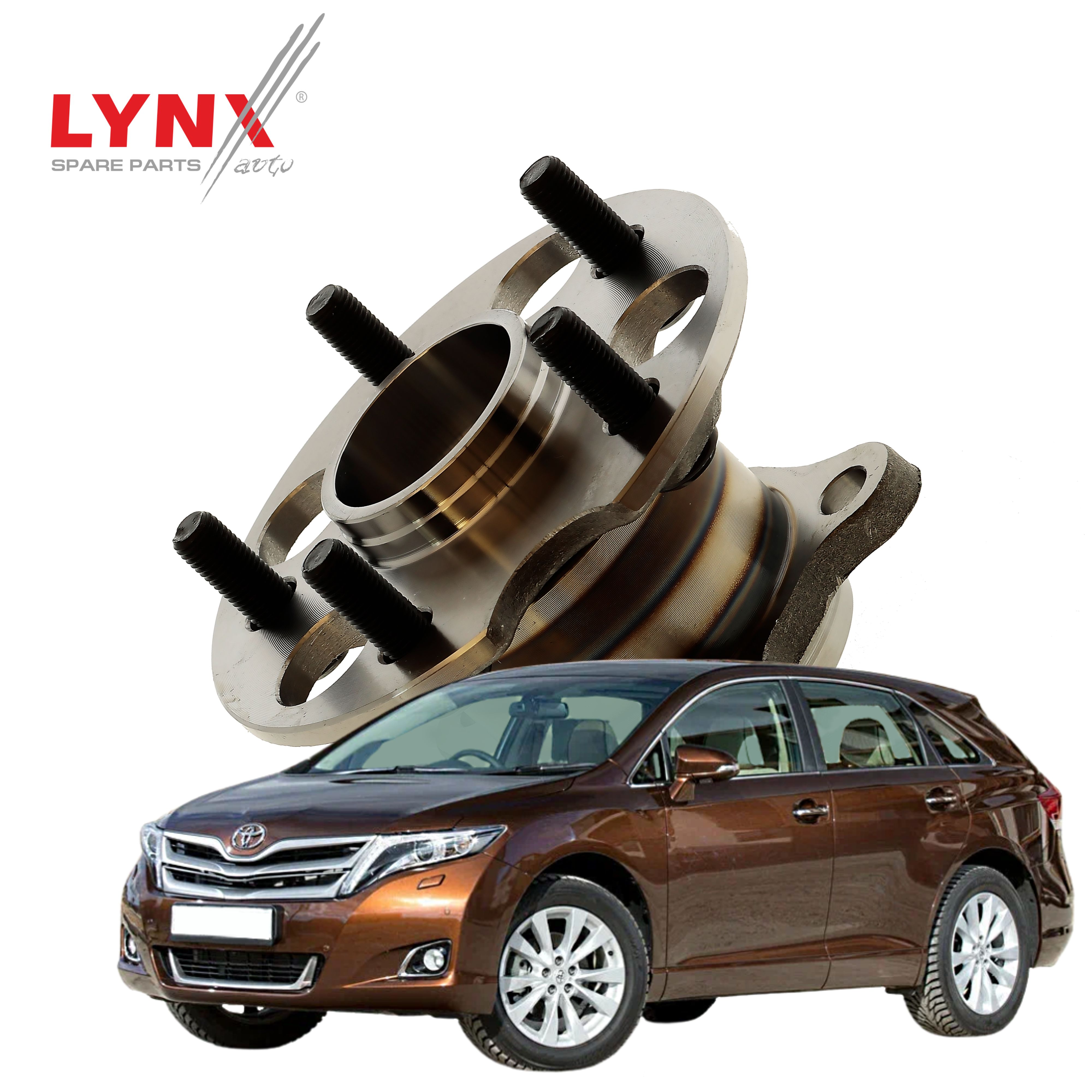 Ступица колеса Toyota Venza (1) / Тойота Венза 2008 2009 2010 2011 2012  2013 2014 2015 / передняя, 1шт, LYNXauto - купить по доступным ценам в  интернет-магазине OZON (1109174141)