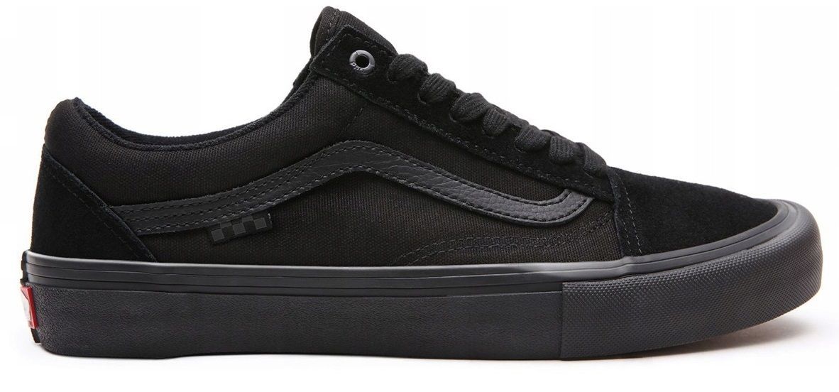 Vans old skool clearance all black womens