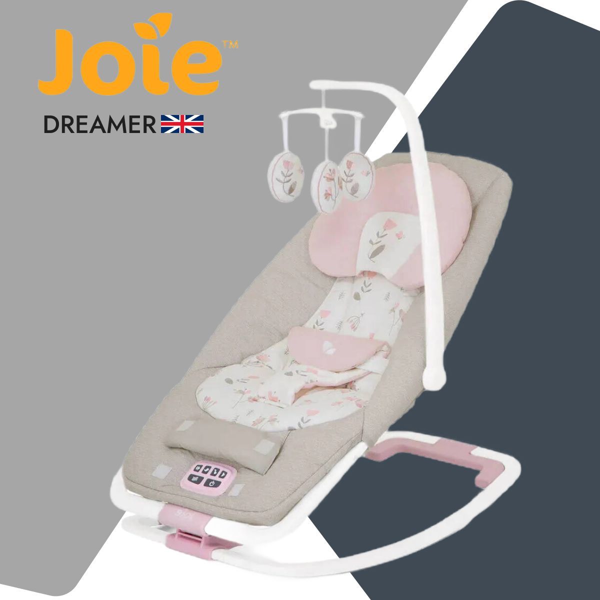 Шезлонг joie dreamer