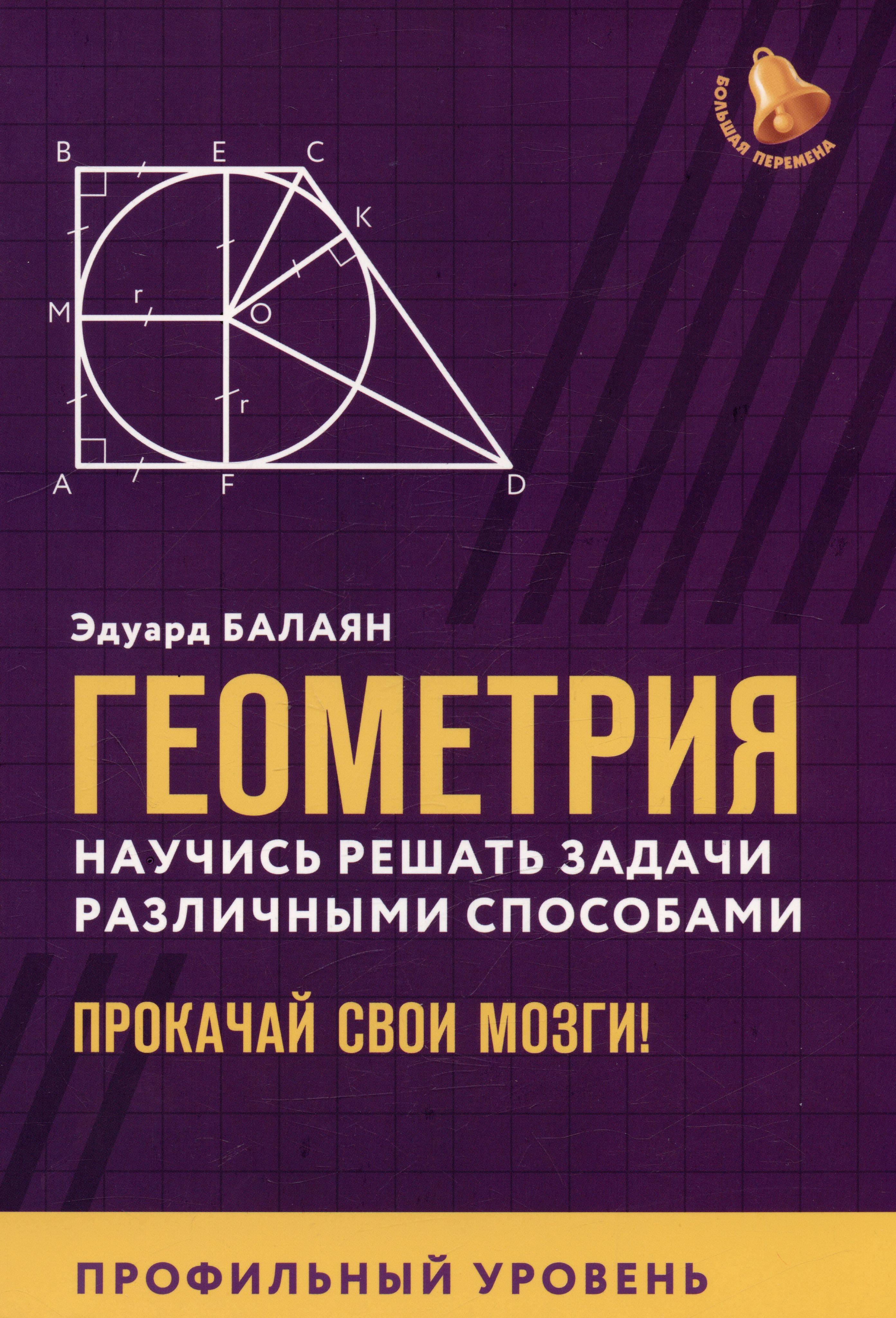 Геометрия. Научись решать задачи различными способами. Прокачай свои мозги!  Профильный уровень - купить с доставкой по выгодным ценам в  интернет-магазине OZON (1563105263)