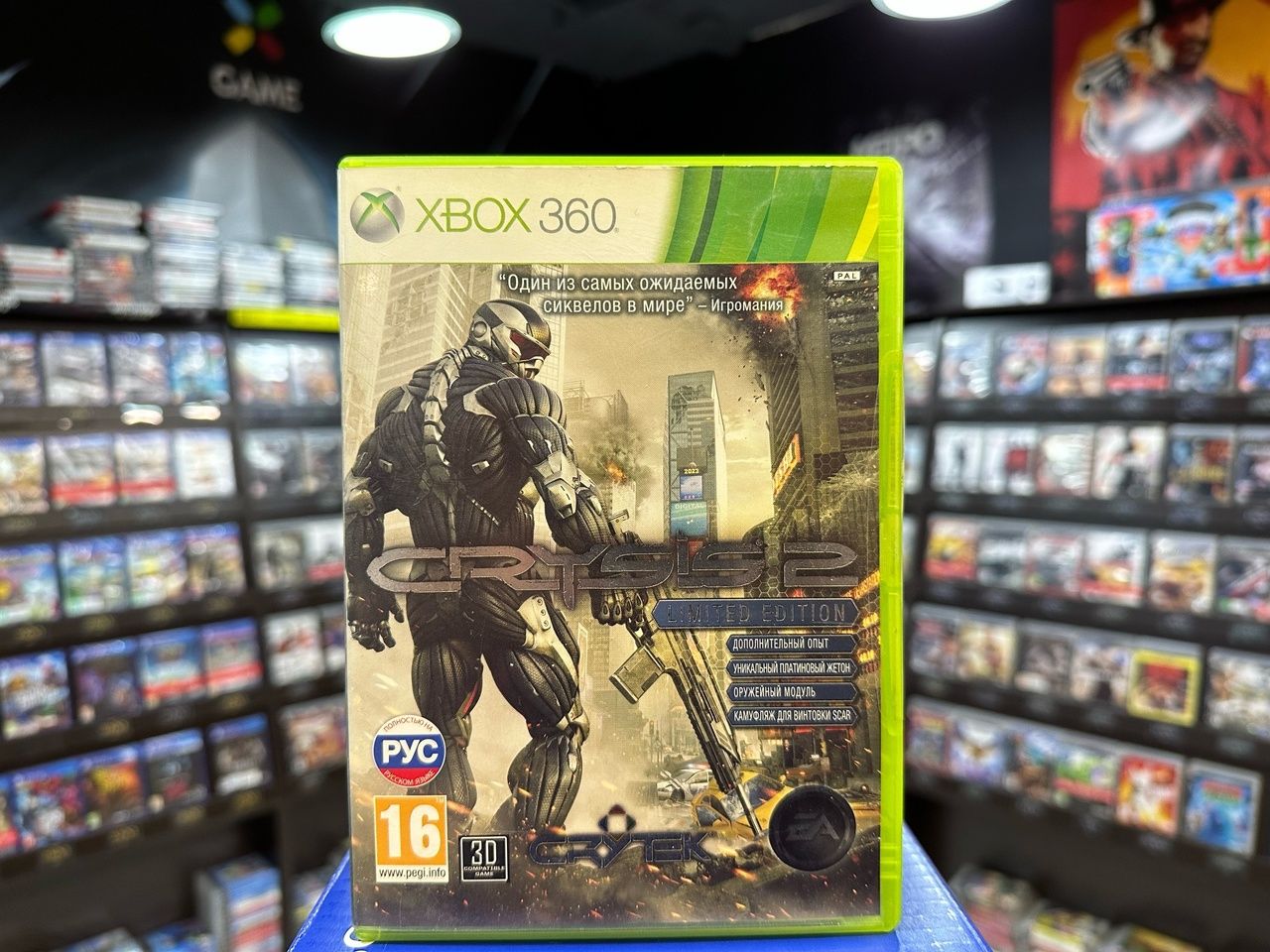 Игра Игра Crysis 2 (Xbox 360) (Open/Resale)// (XBox 360 купить по низкой  цене с доставкой в интернет-магазине OZON (756226000)