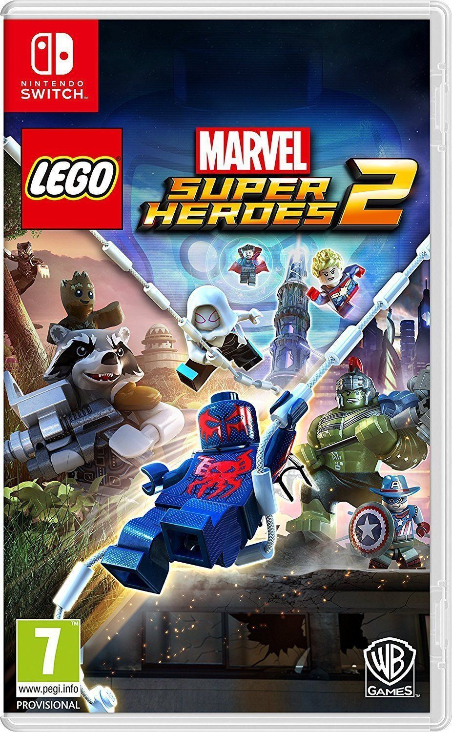 Игра LEGO Marvel Super Heroes 2 (Nintendo Switch, Русские субтитры) купить  по низкой цене с доставкой в интернет-магазине OZON (251410269)