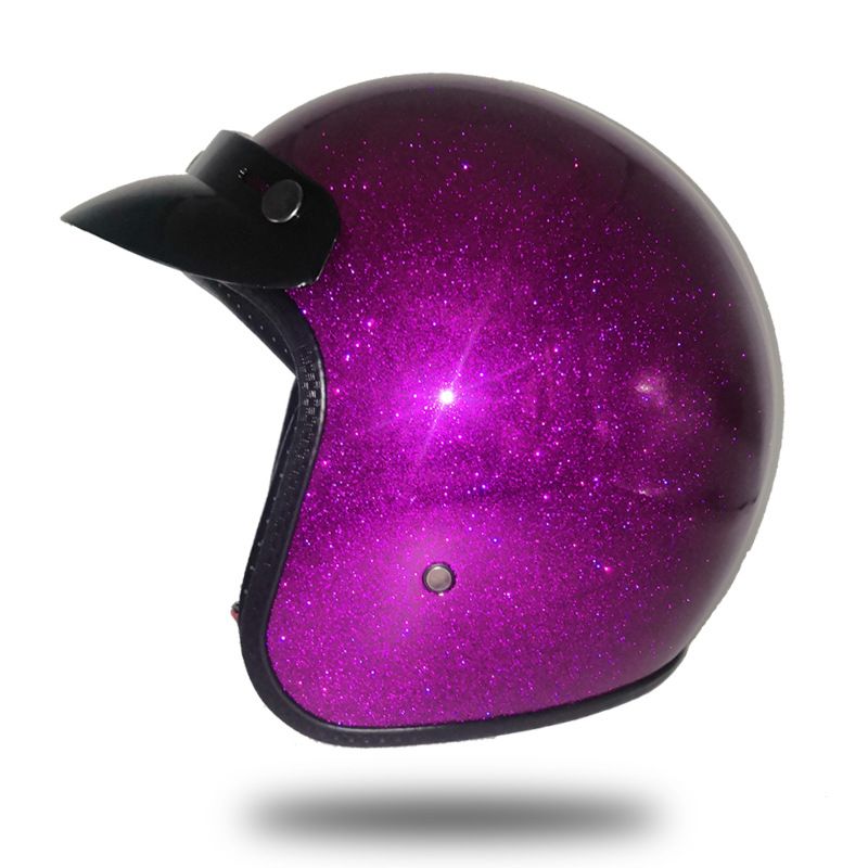 Moto Helmet Purple