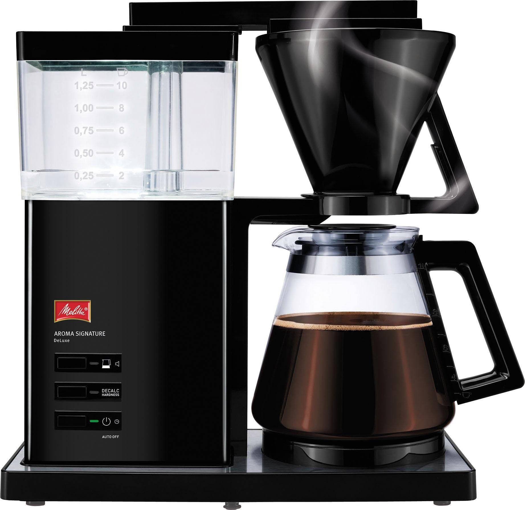 Кофеварки melitta. Melitta Aroma Signature Deluxe. Melitta Aroma Signature Deluxe Black. Milita капельная КОФЕВАРКАВ.