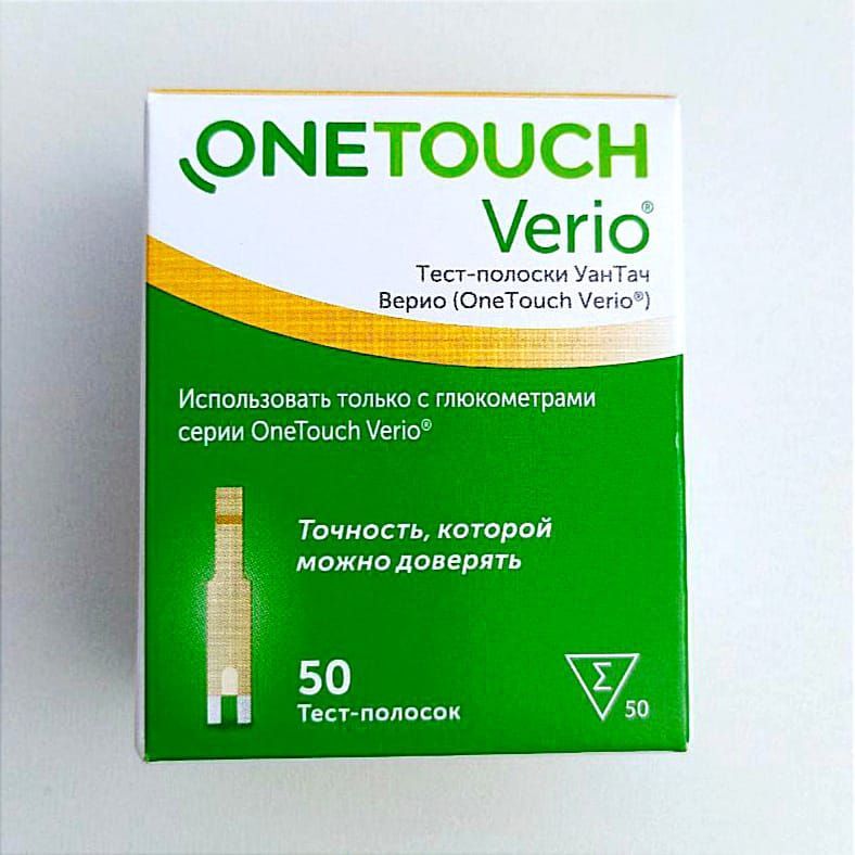 Тест-полоски OneTouch Verio № 50