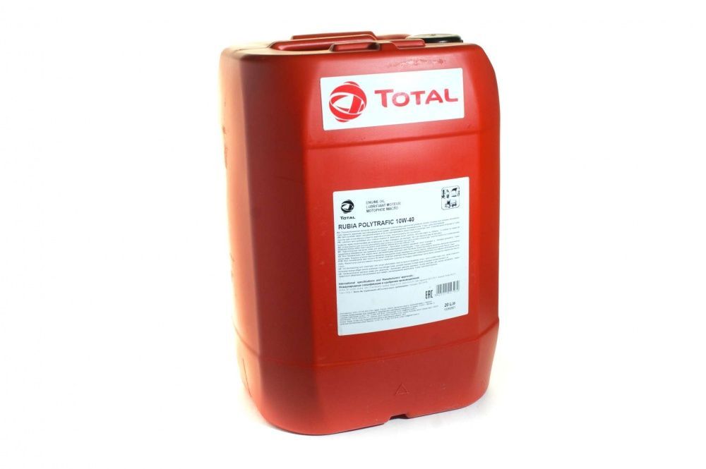 TotalRUBIAPOLYTRAFIC10W-40,Масломоторное,Полусинтетическое,20л