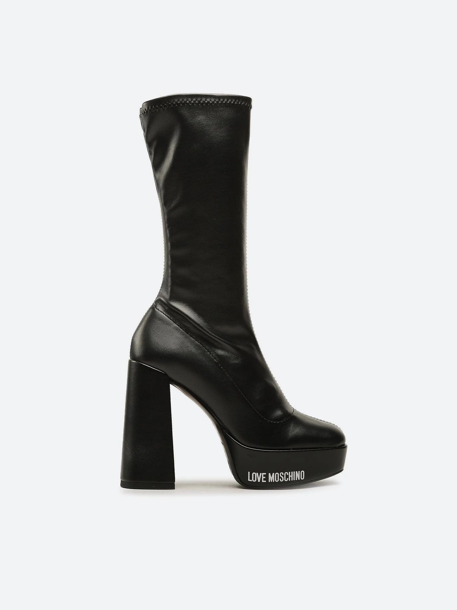 Moschino best sale platform boots