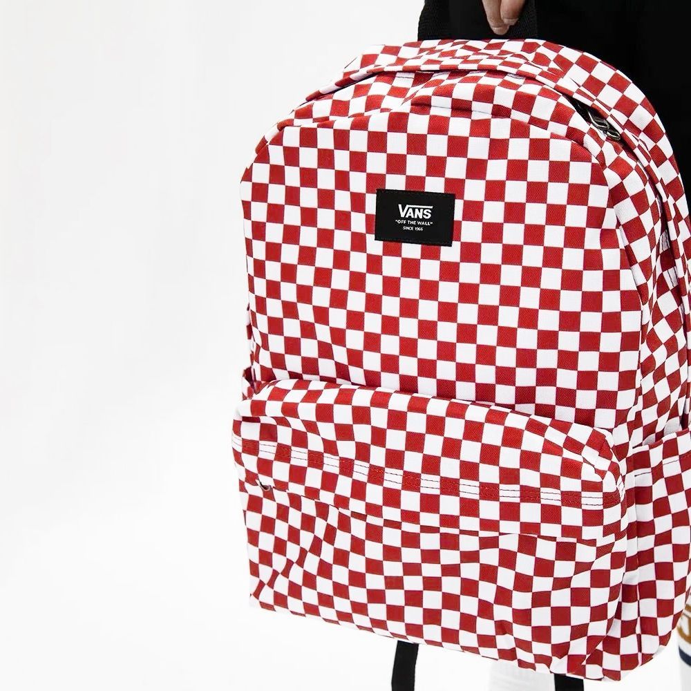 Vans bookbag on sale red