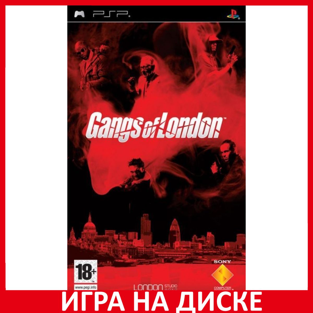 Игра Gangs of London (PlayStation Portable (PSP), Английская версия)