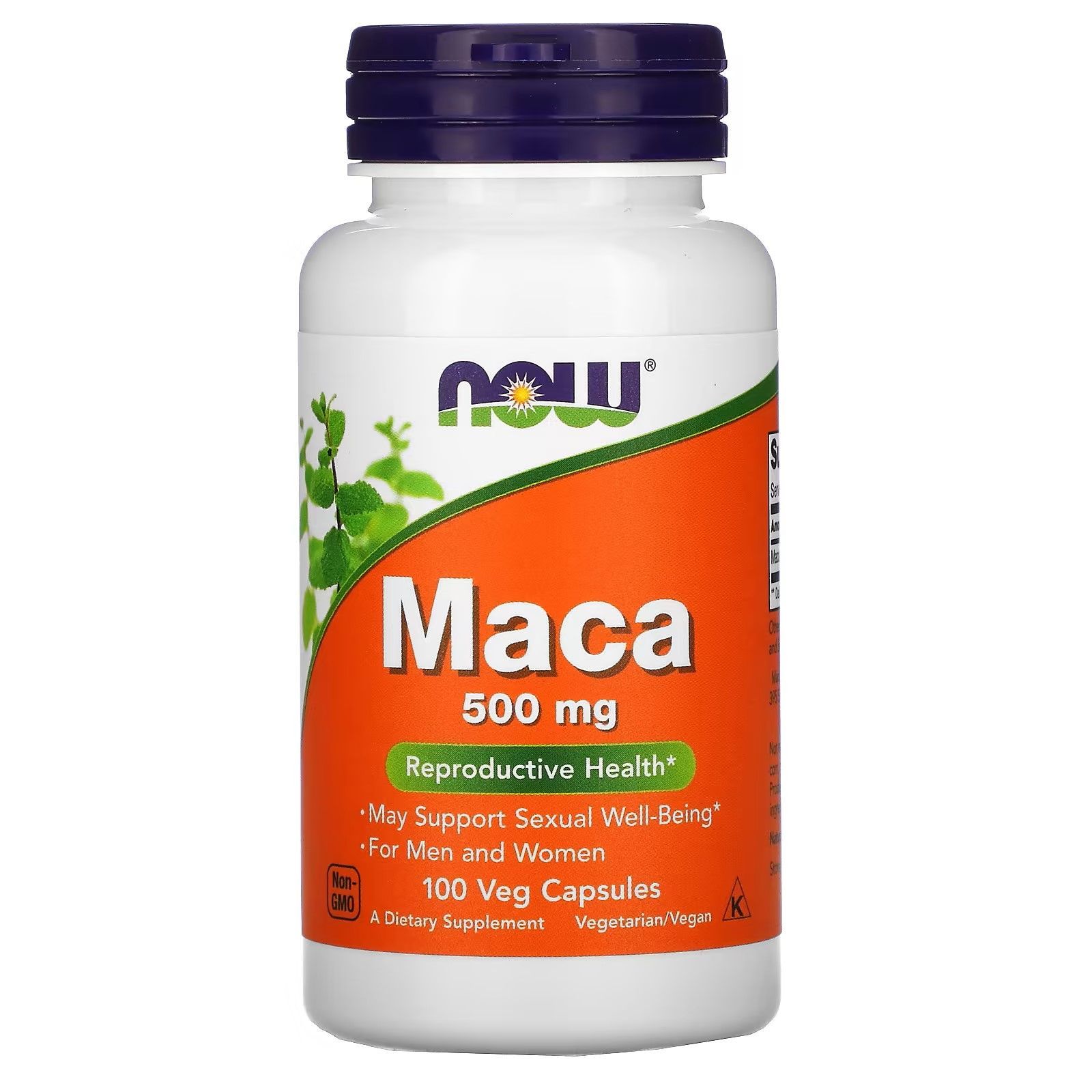 Мака,500мг100растительныхкапсул,Maca,NOWFoods,НауФудс,США