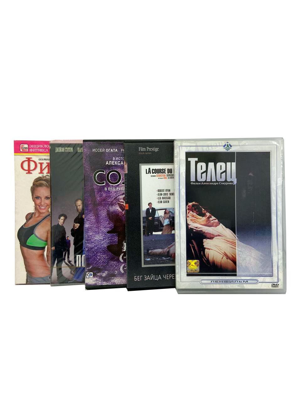 Сет из 5 DVD дисков с фильмами и фитнесом.