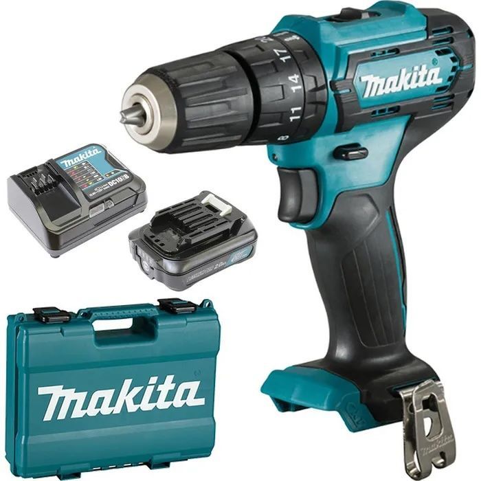 аккумуляторная ударная дрель makita