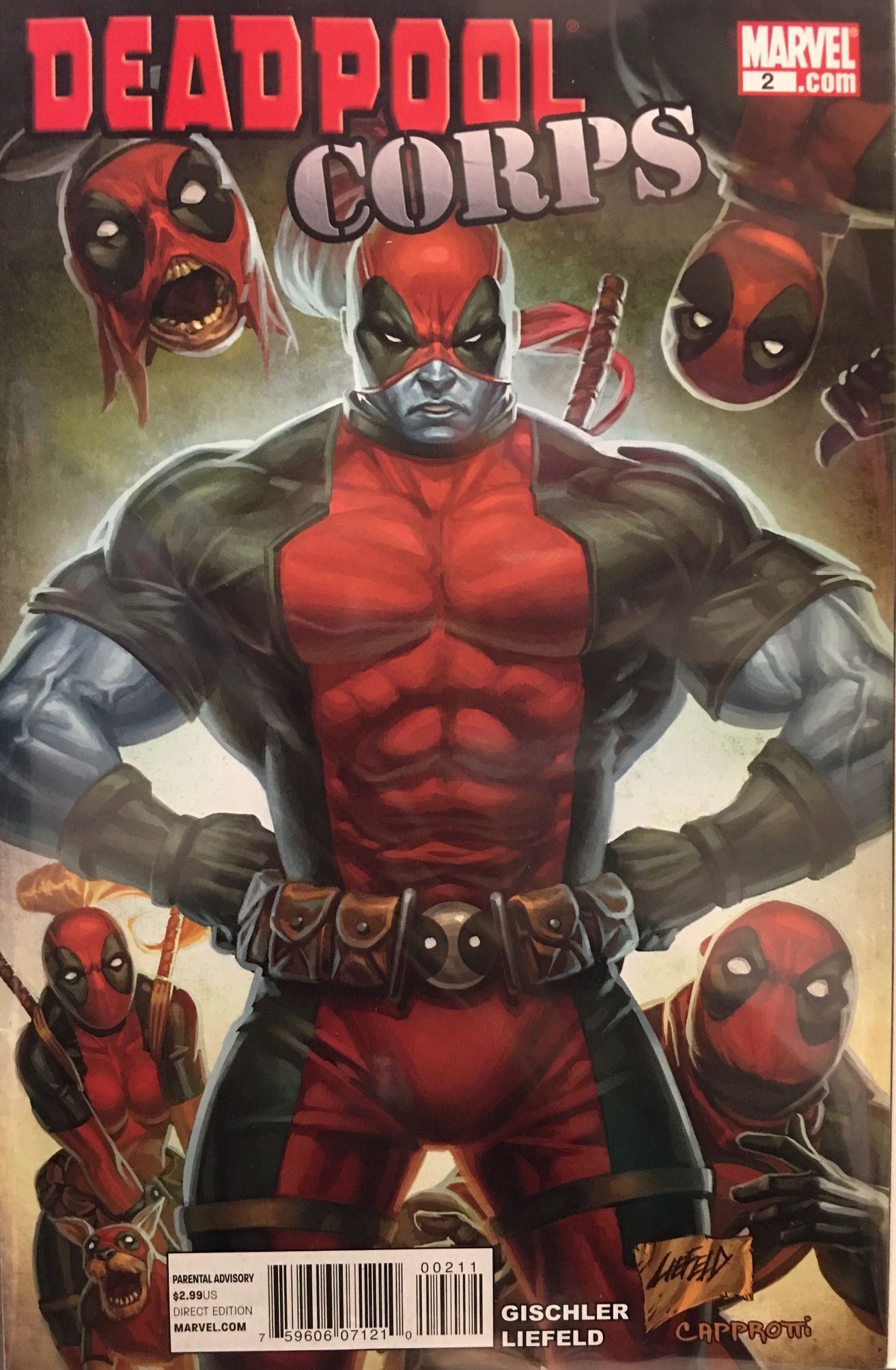 Deadpool Corps #2 Marvel Comics. Официальный комикс на английском языке.