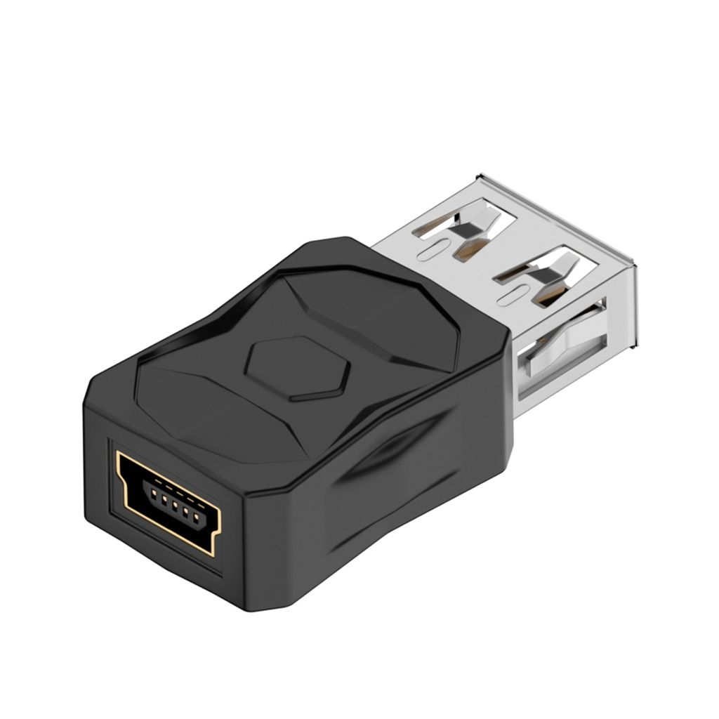 АдаптерUSB2.0Micro/MiniMaleFemaleConverterРазъемUSB-чейнджердлякомпьютера,планшета,мобильныхтелефонов