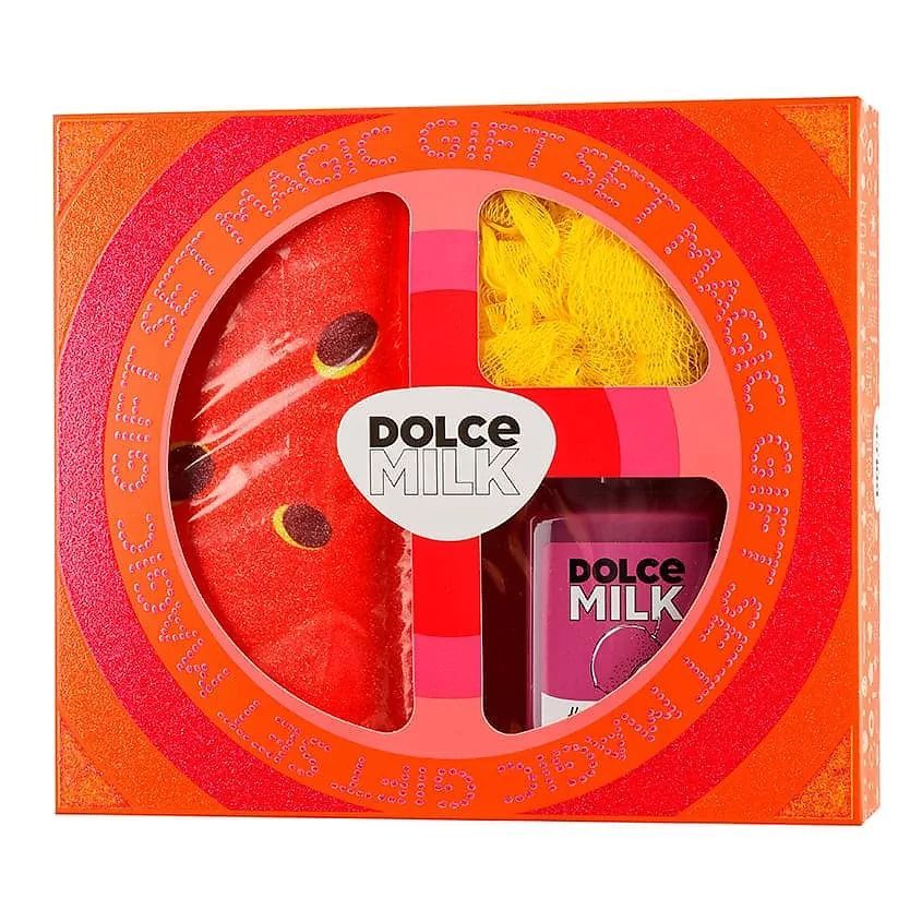 Dolce milk подарочный набор. Dolce Milk набор 180. Dolce Milk сумка. Набор Dolce Milk 129.