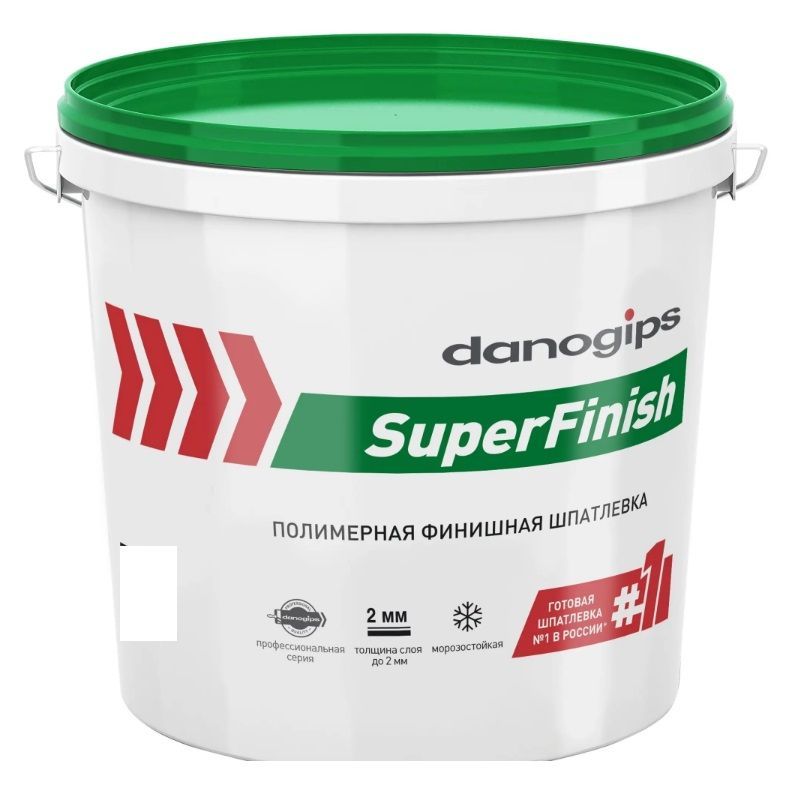 Шпаклёвка готовая финишная Danogips SuperFinish 5 кг