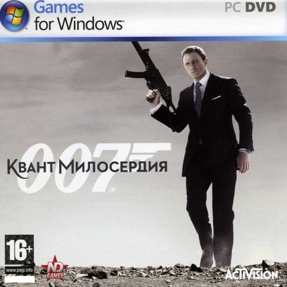 Игра 007: Квант милосердия (PC, Русская версия) купить по низкой цене с  доставкой в интернет-магазине OZON (1239708985)