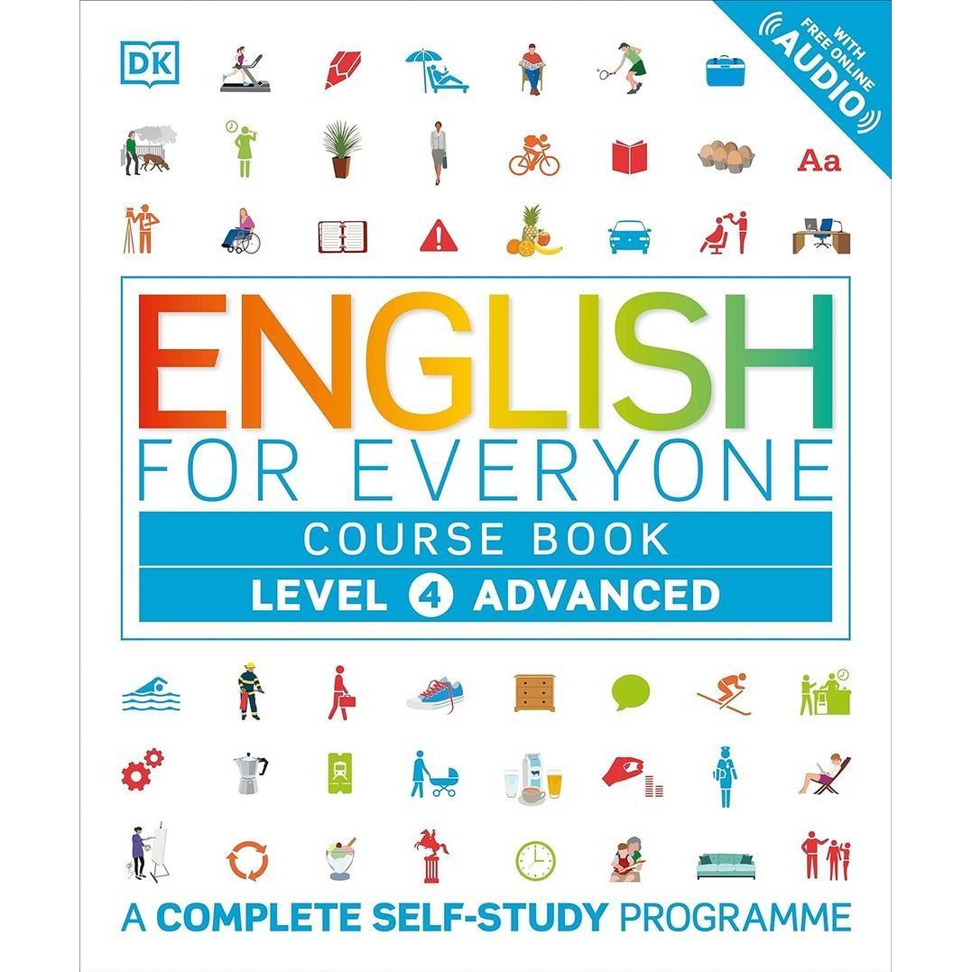 English for Everyone Level 4 Advanced Course Book with Audio