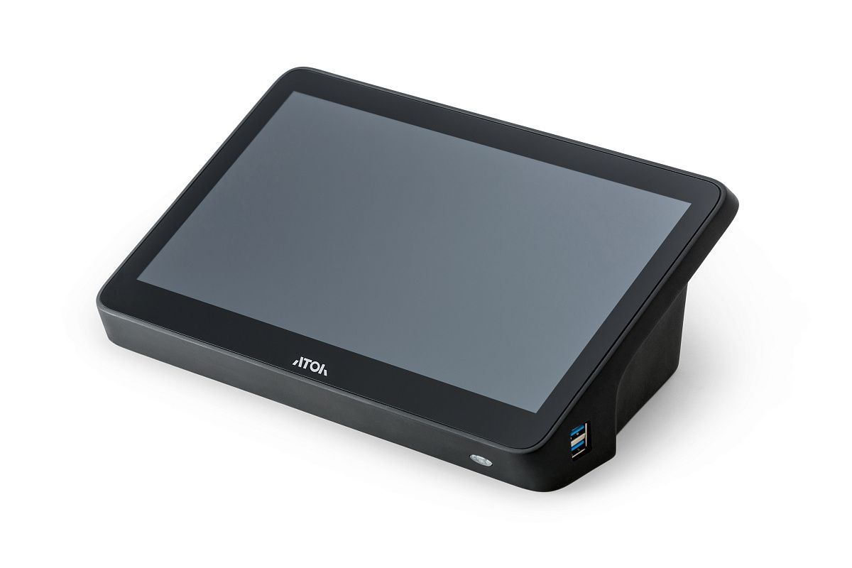 АТОЛ POS-компьютер optima v7 без ос Intel Celeron J3455, RAM 8 ГБ, SSD 128 ГБ, Без ОС