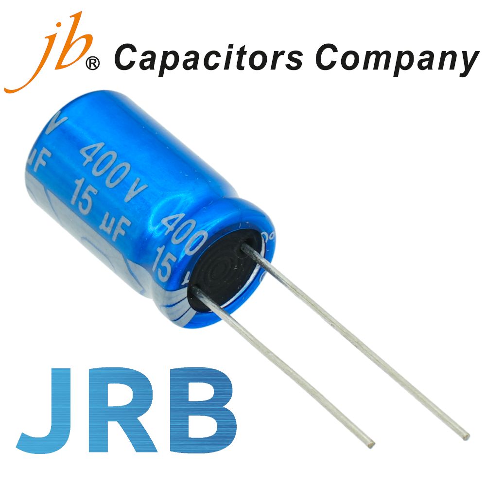 15мкФ400В/JRB/10x16/105С/конденсаторэлектролитический(3шт)