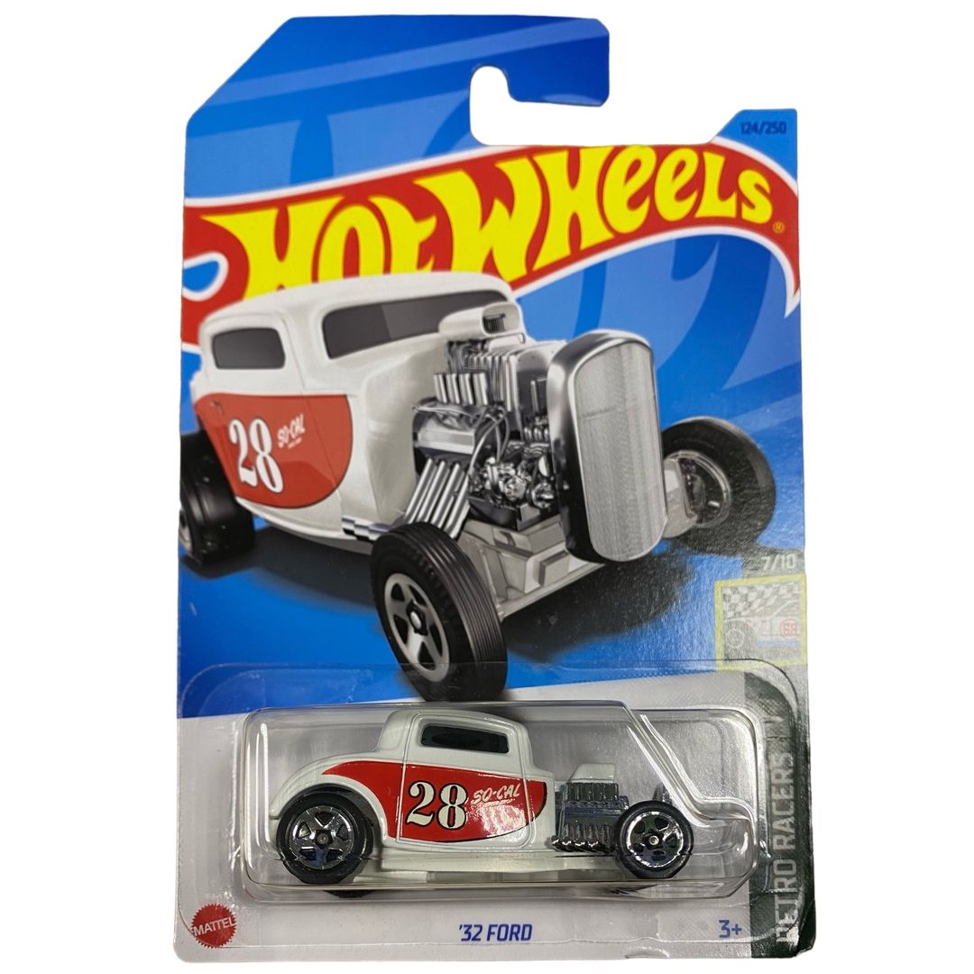 Hot Wheels металлическая машинка, коллекционная в масштабе 1:64 32 FORD -  купить с доставкой по выгодным ценам в интернет-магазине OZON (1269942232)