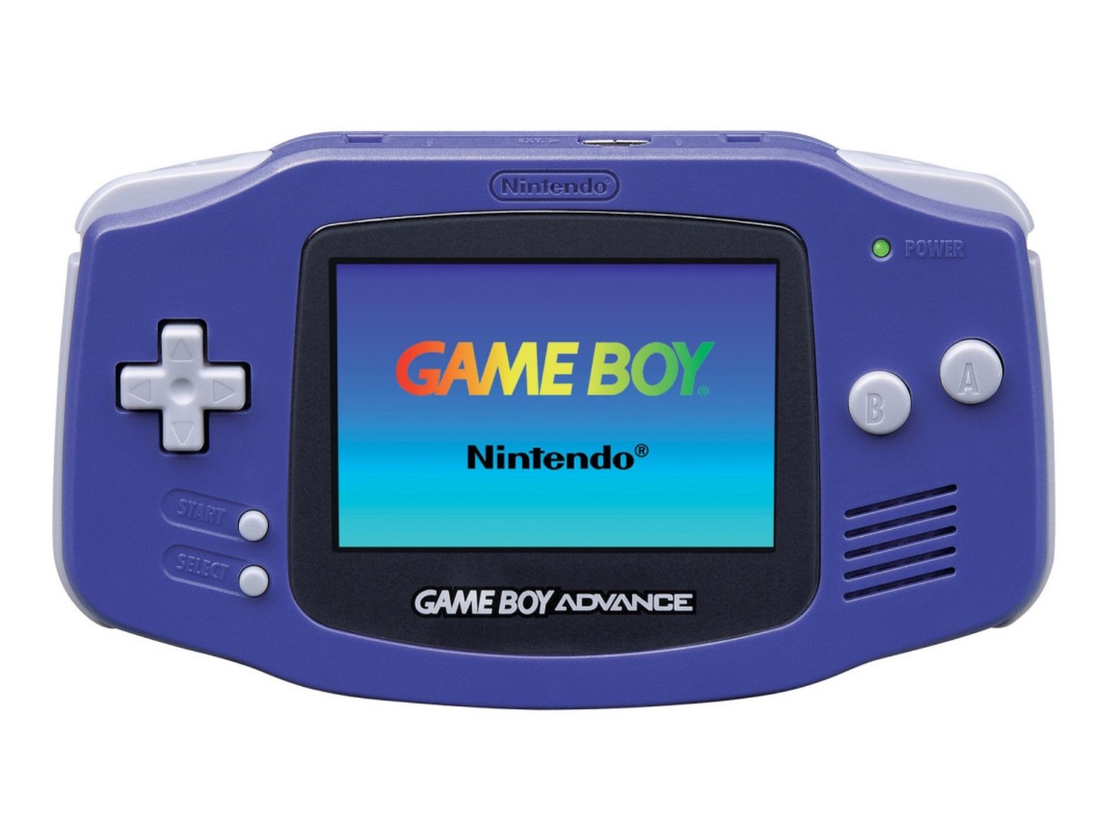 Портативная игровая приставка Game Boy Advance Blue