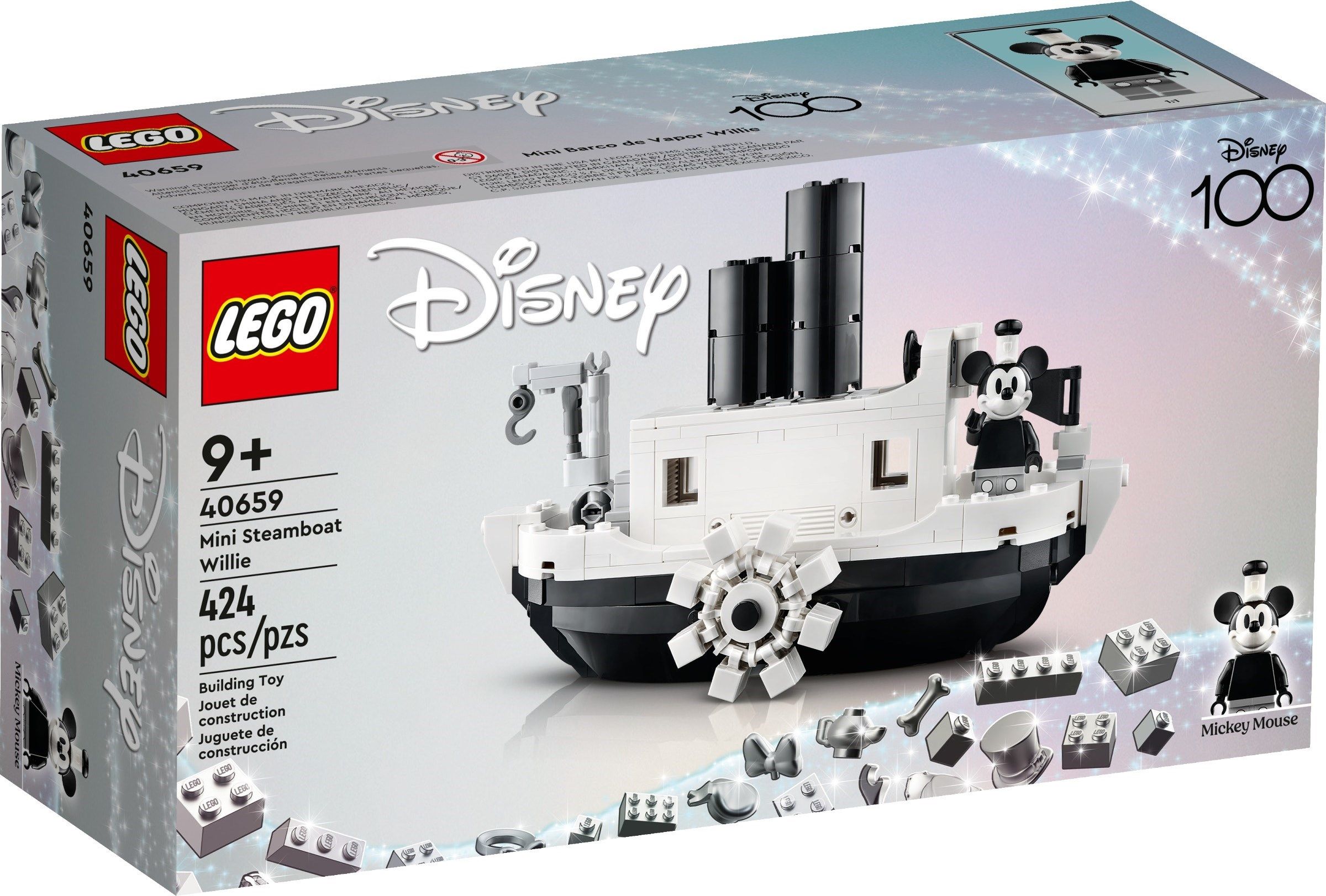 Конструктор Lego 40659 Disney Мини пароходик Вилли - купить с доставкой по  выгодным ценам в интернет-магазине OZON (1277475475)