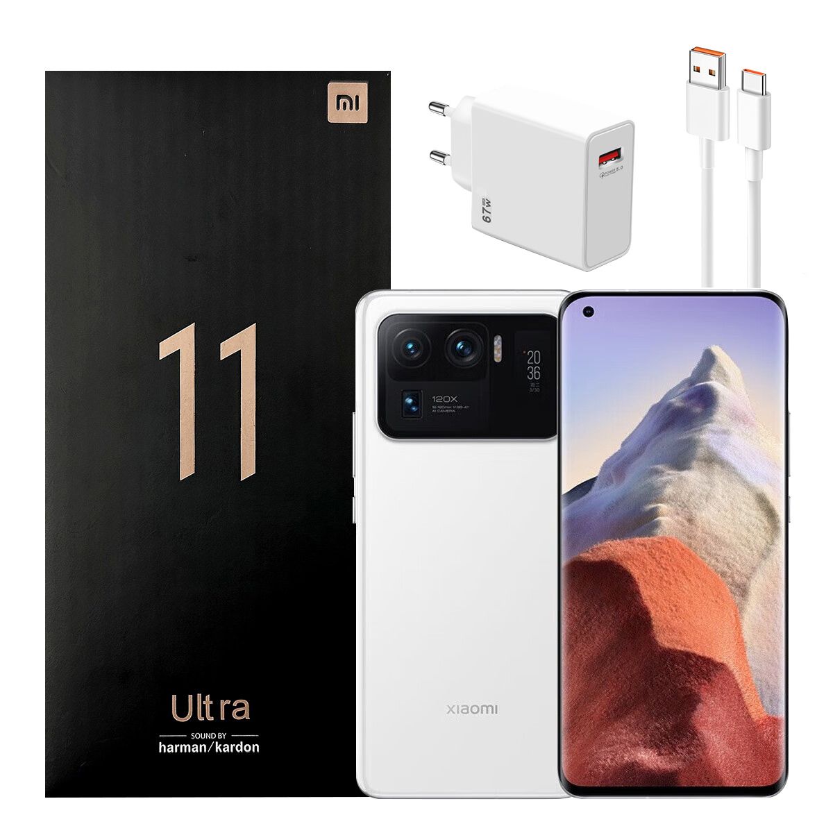 XiaomiСмартфонXmi11Ultra12/256ГБ,белый