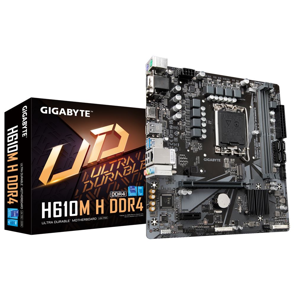 Материнская плата gigabyte h610m s2h v3 ddr4 Материнская плата gigabyte h610m s2h v3 ddr4