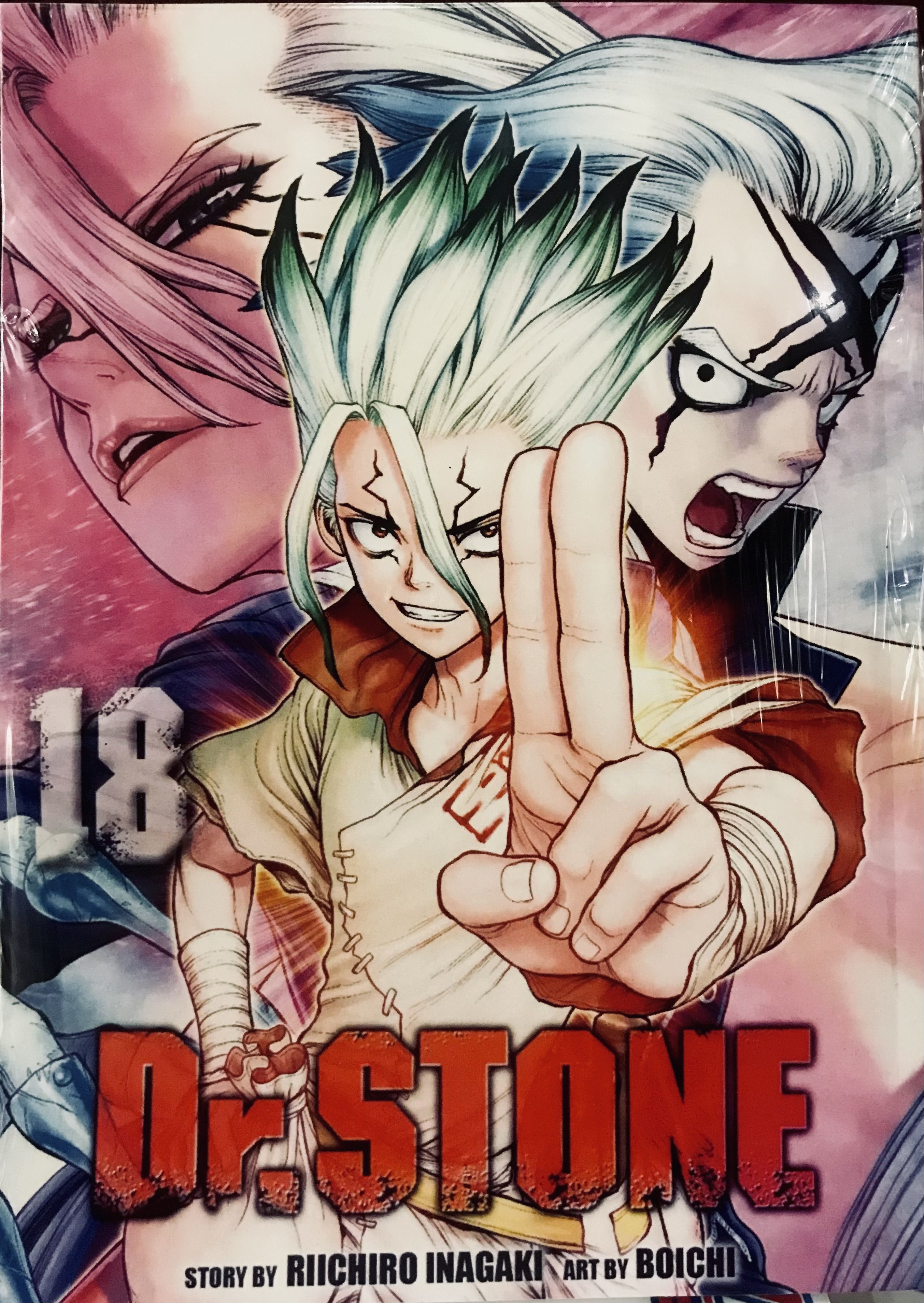 ДокторСтоун(Dr.Stone).Том18.Нарусскомязыке.Фабричноеиздание!