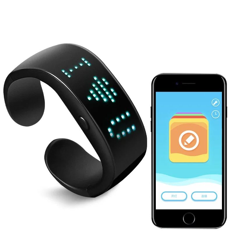 Bluetooth bracelet. Браслет смартфон. Лед браслеты. Приложение для браслета. Программируемый браслет.