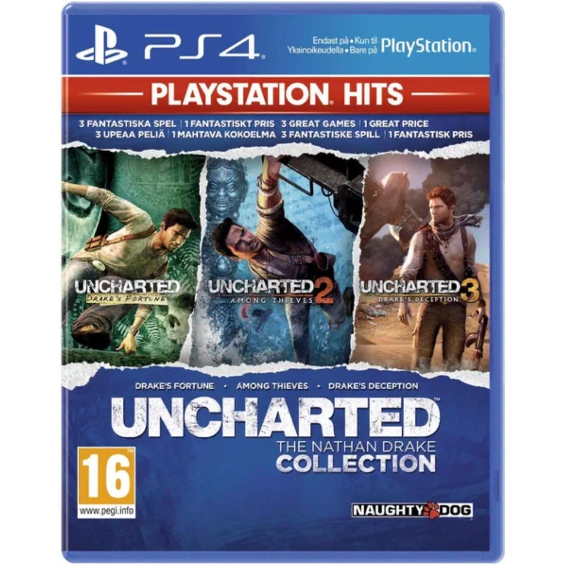 Uncharted The Nathan Drake Collection PS4 PlayStation 4